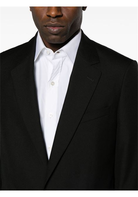 Black Keller single-breasted suit - men DRIES VAN NOTEN | 2410203028218900